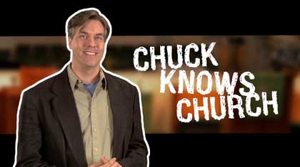 Chuck Knows Church Promotional Still